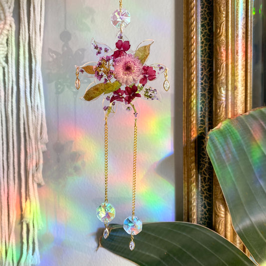 Eternal Floral Sun Catcher