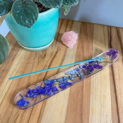 Shades of Indigo Incense Holder