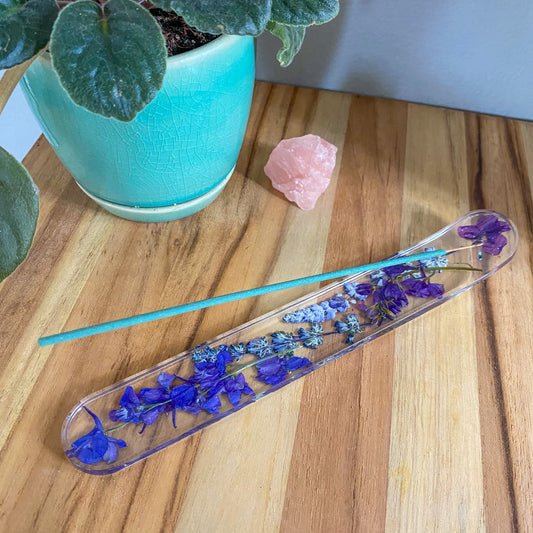 Shades of Indigo Incense Holder