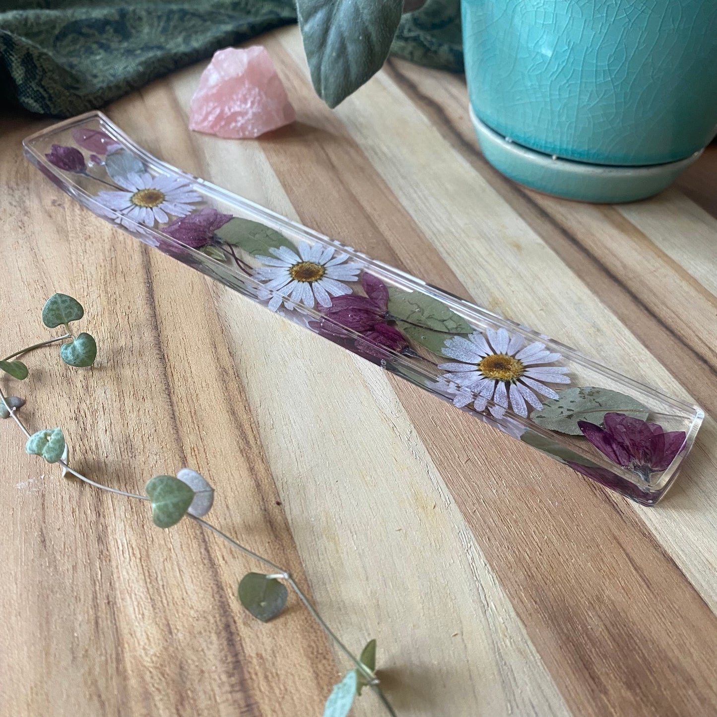 Botanical Daisy Incense Holder