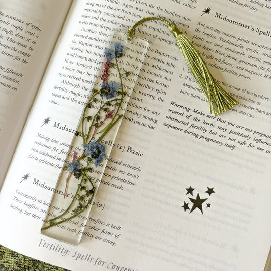 Floral Whimsey Bookmark