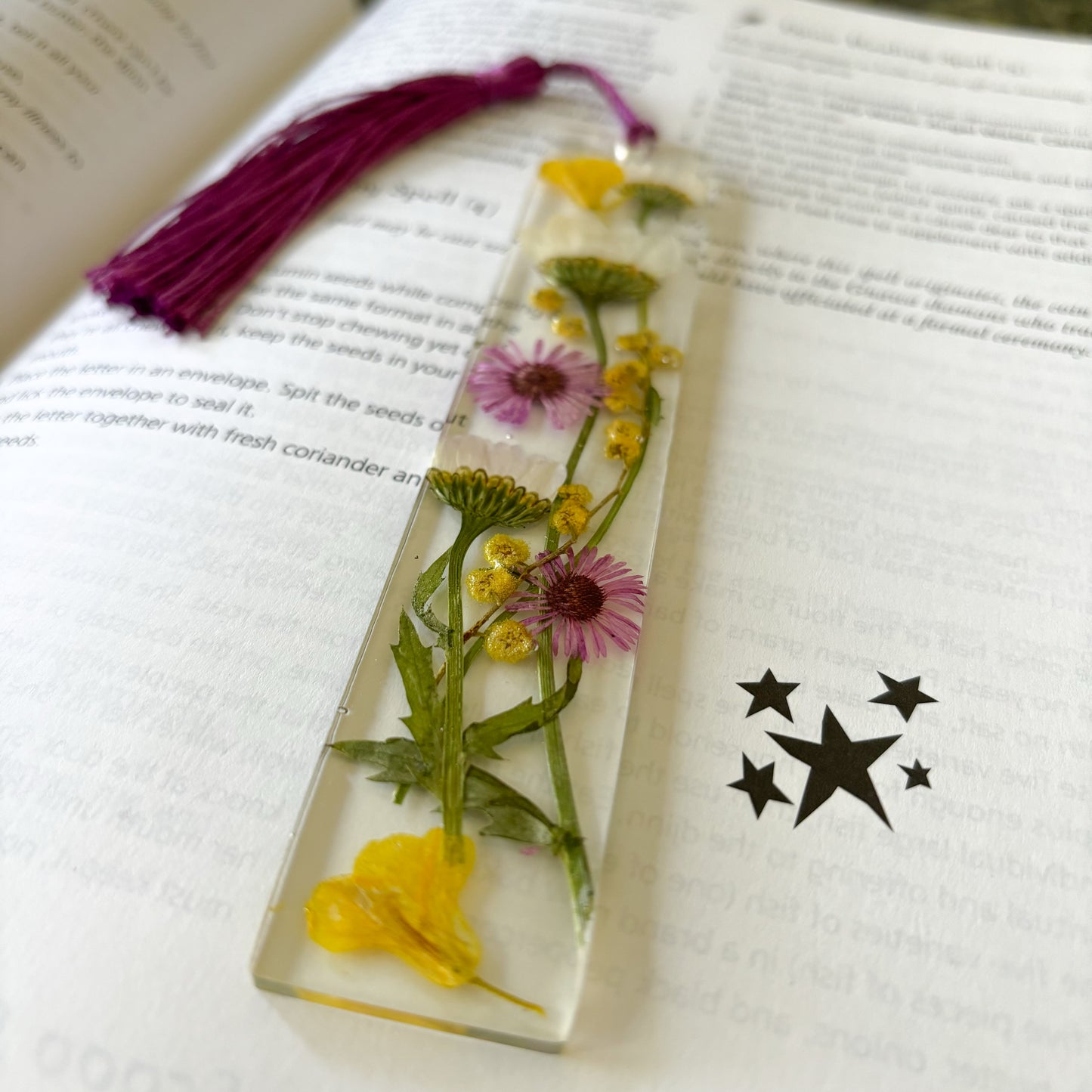 Cottage Garden Bookmark