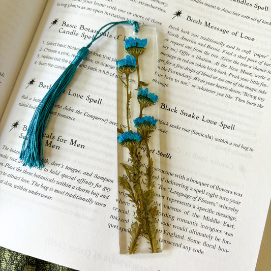 Blue Garden Bookmark