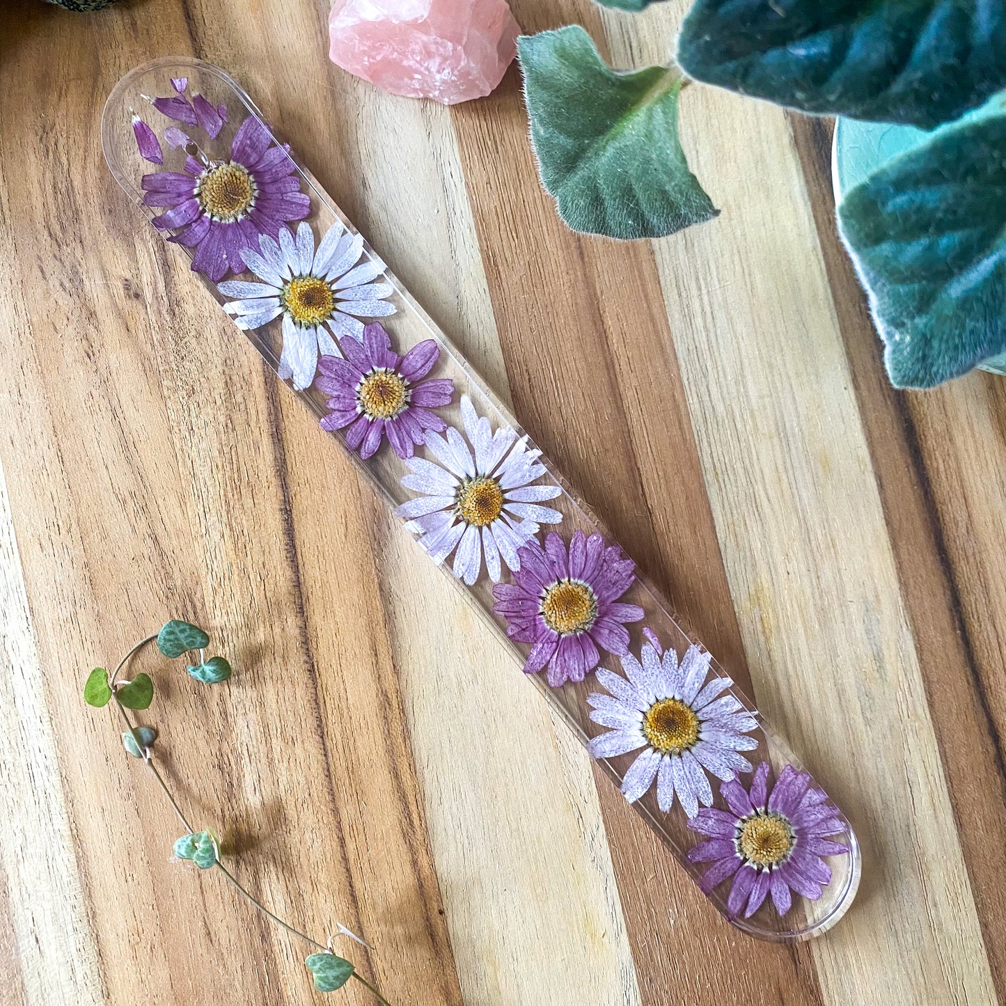 Purple Daisy Incense Holder