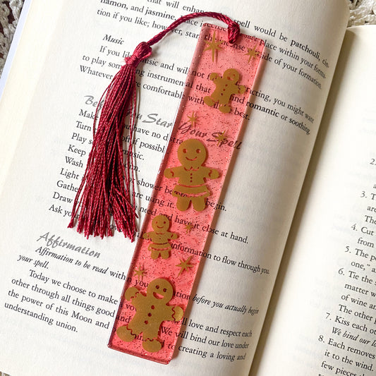 Gingerbread People Bookmark