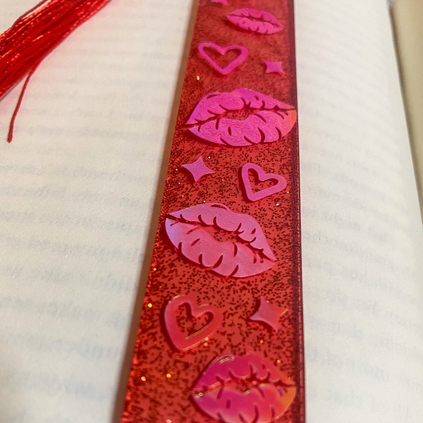 Lipstick Kiss Bookmark